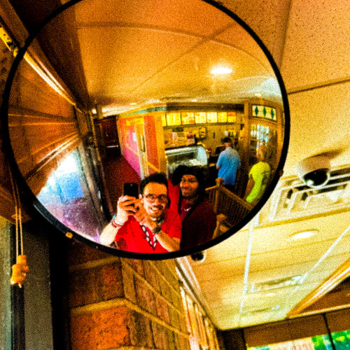 the act of imagining things that arent really there