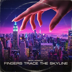 Fingers trace the skyline