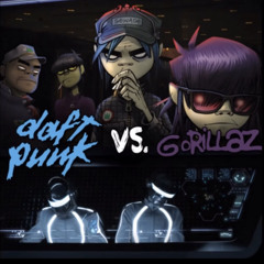 Gorillaz 19-2000 x Daft Punk by @Icarus1234566