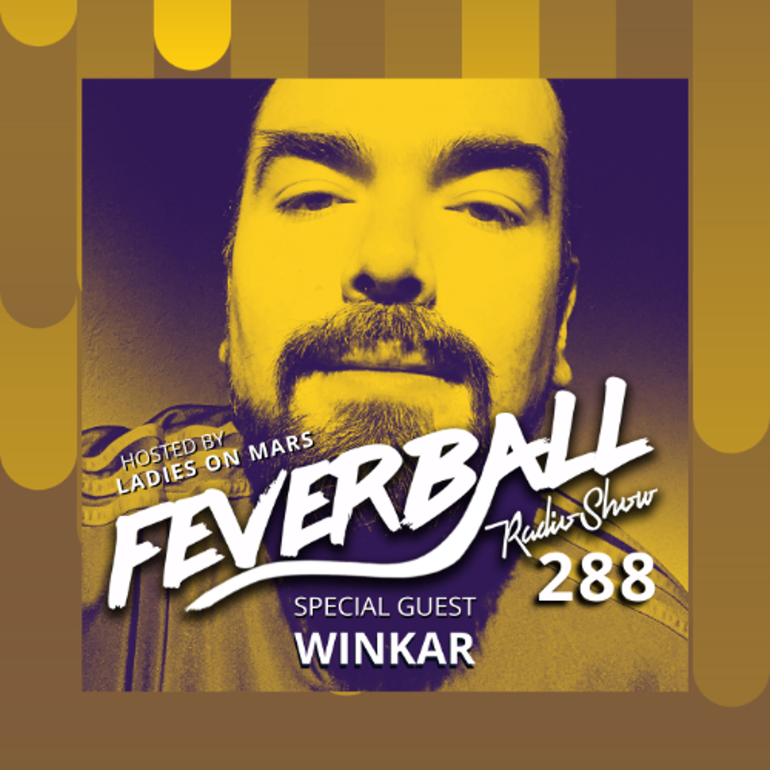 Feverball Radio Show 288 with Ladies On Mars + Special Guest Winkar episode artwork
