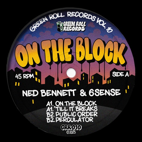 Ned Bennett, 6 SENSE - On The Block [GRR010]