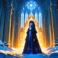 Light of the winter Sanctuary