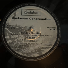 Backroom Congregation/SUNDAY MORNING/JONNO&GIBSON