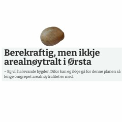 Arealnøytral trall