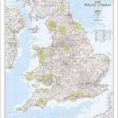 [GET] EBOOK 💙 National Geographic England and Wales Wall Map - Classic - Laminated (