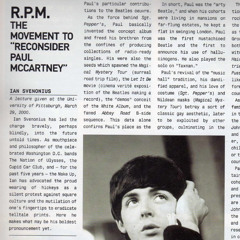 Back Seat of My Car (2001) Sajby covers McCartney (rematered 2025)