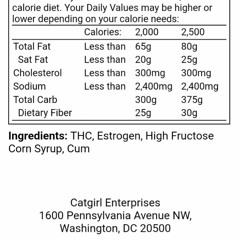 Monster Energy but with THC instead of caffeine and estrogen instead of water