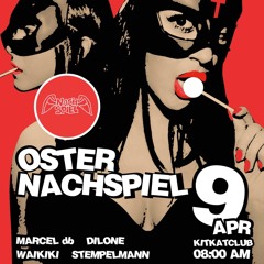 2023-04-09 OSTER - NACHSPIEL (Kitkat Club)Marcel db, Dilone, Waikiki, Stempelmann