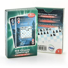 [Read] KINDLE 💝 52 Chess Openings Playing Cards (English, Spanish and French Edition