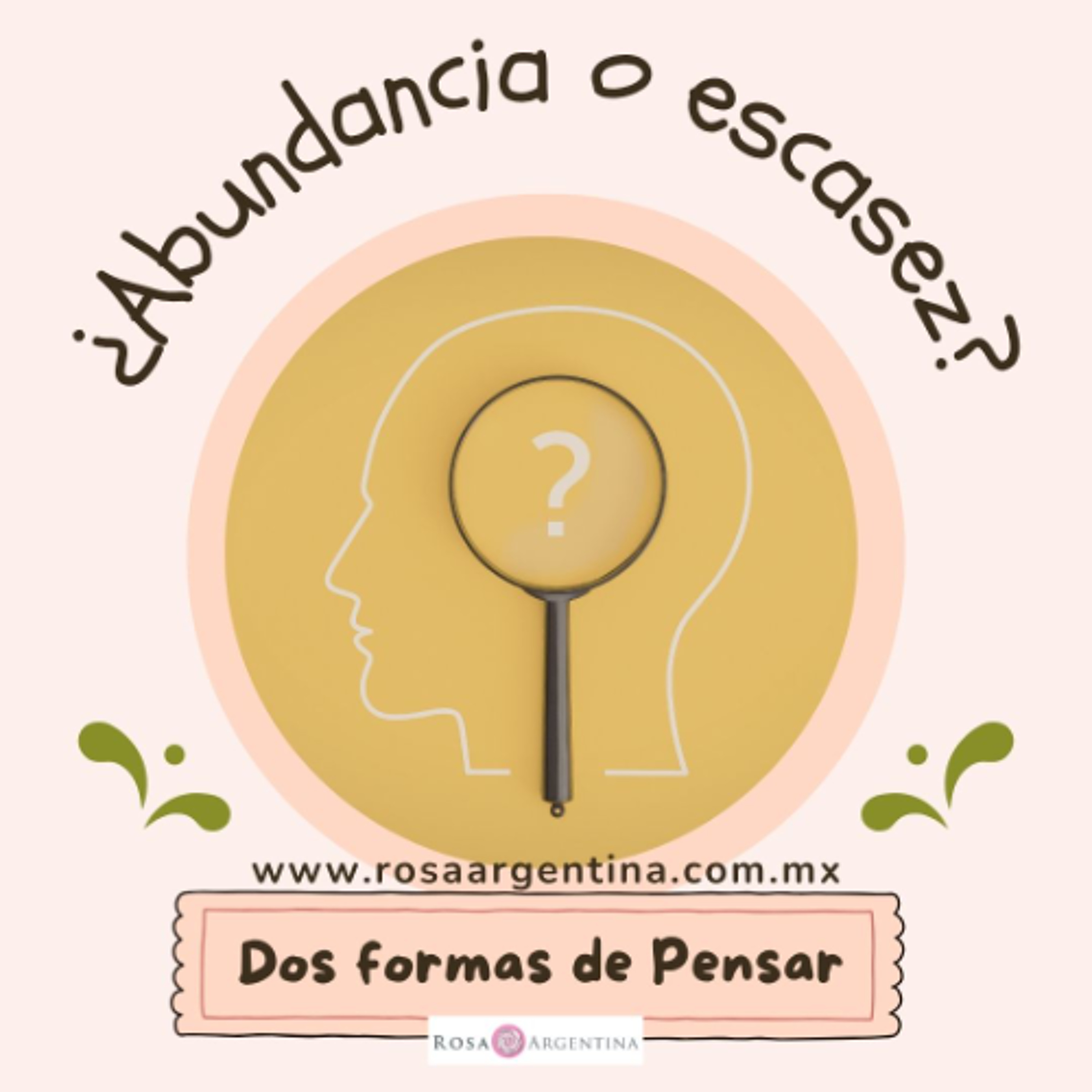 ¿ABUNDANCIA O ESCAZES? DOS FORMAS DE PENSAR episode artwork