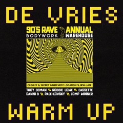 Bodywork Comp Entry - 90's Warehouse Warm Up - de Vries