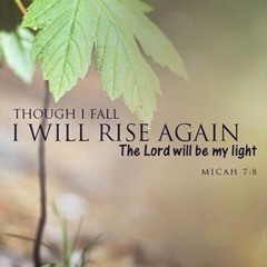 But for me I will wait on Jehova 🌺 Más yo miraré a Jehová-Miqueas 7:8