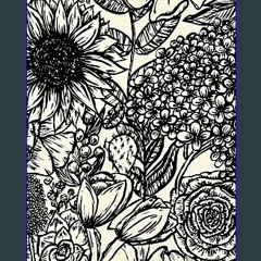 Ebook PDF  📖 Flower Doodle #1 Dotted Bullet Journal. 150 Pages. Paperback. Notebook, Journal, Dood