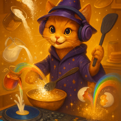 Un chat dj cuisto