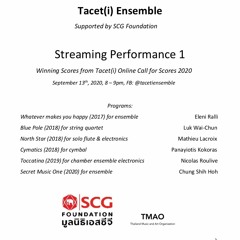 Tacet(i) Ensemble Call for Scores 2020 Winners