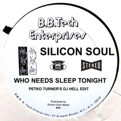 Who Needs Sleeps Tonight (Petko Turner's Dj Hell Edit)