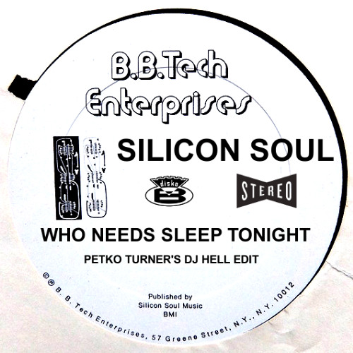 Who Needs Sleeps Tonight (Petko Turner's Dj Hell Edit)