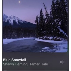 Blue Snowfall