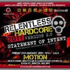 North - Relentless [Outside Terrace] Statement Of Intent