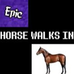 HORSE WALKS IN