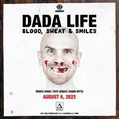 TATE SEDAR @ Dada Life: "Blood, Sweat & Smiles" Tour 🍌 (Academy LA)