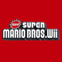 Title Screen - New Super Mario Bros. Wii