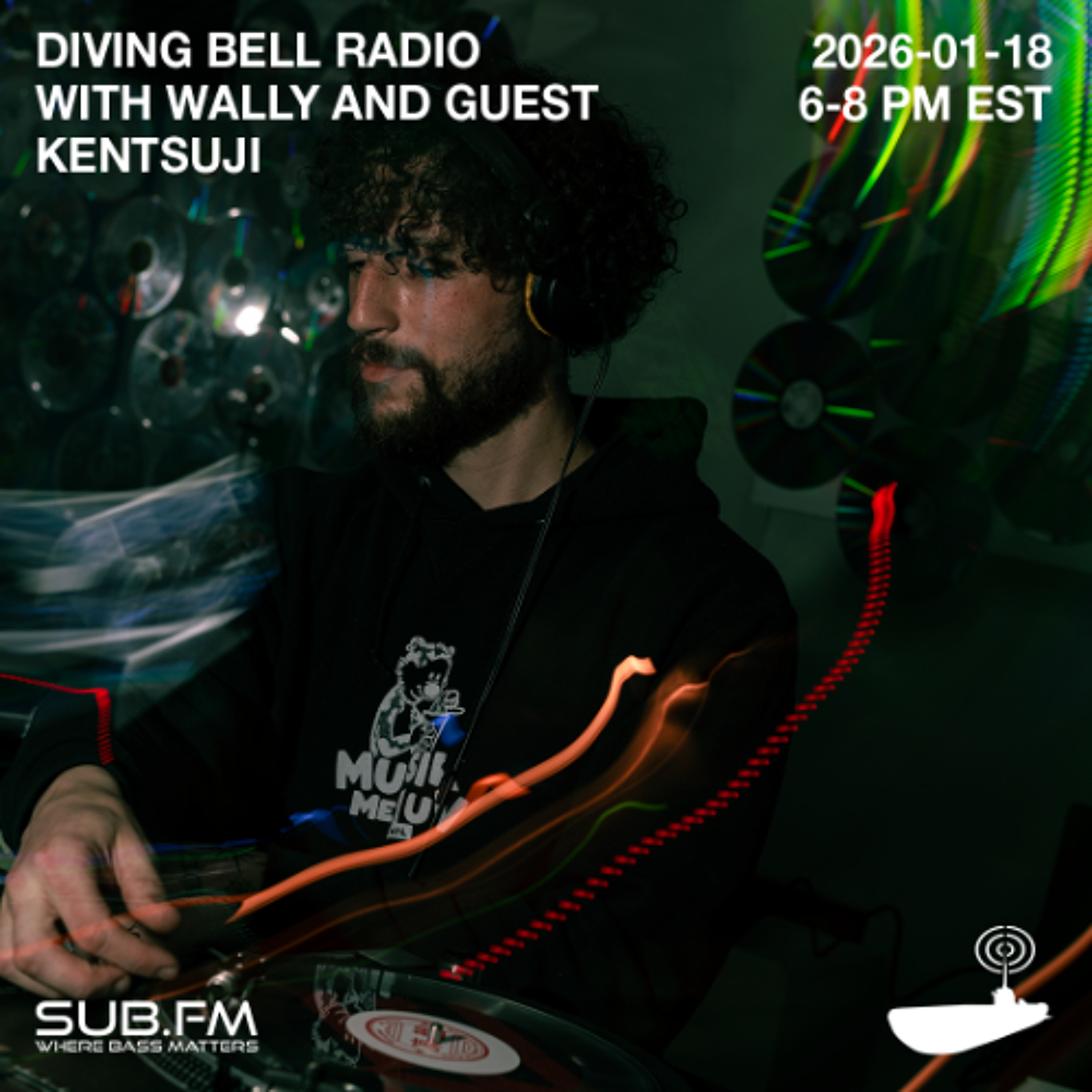 Diving Bell Radio with guest Kentsuji - 18 Jan 2026 episode artwork