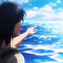 and just across that sea, freedoms waiting. (eren)