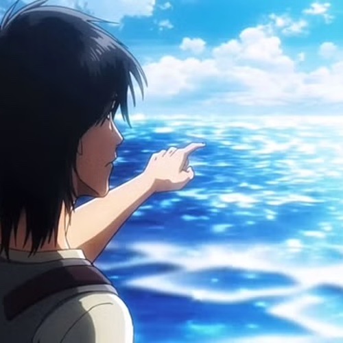 and just across that sea, freedoms waiting. (eren)
