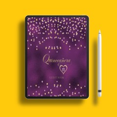 Quinceañera Guest Book: Purple and Gold Quinceañera Guest Book for 15 Year Old Birthday Party C