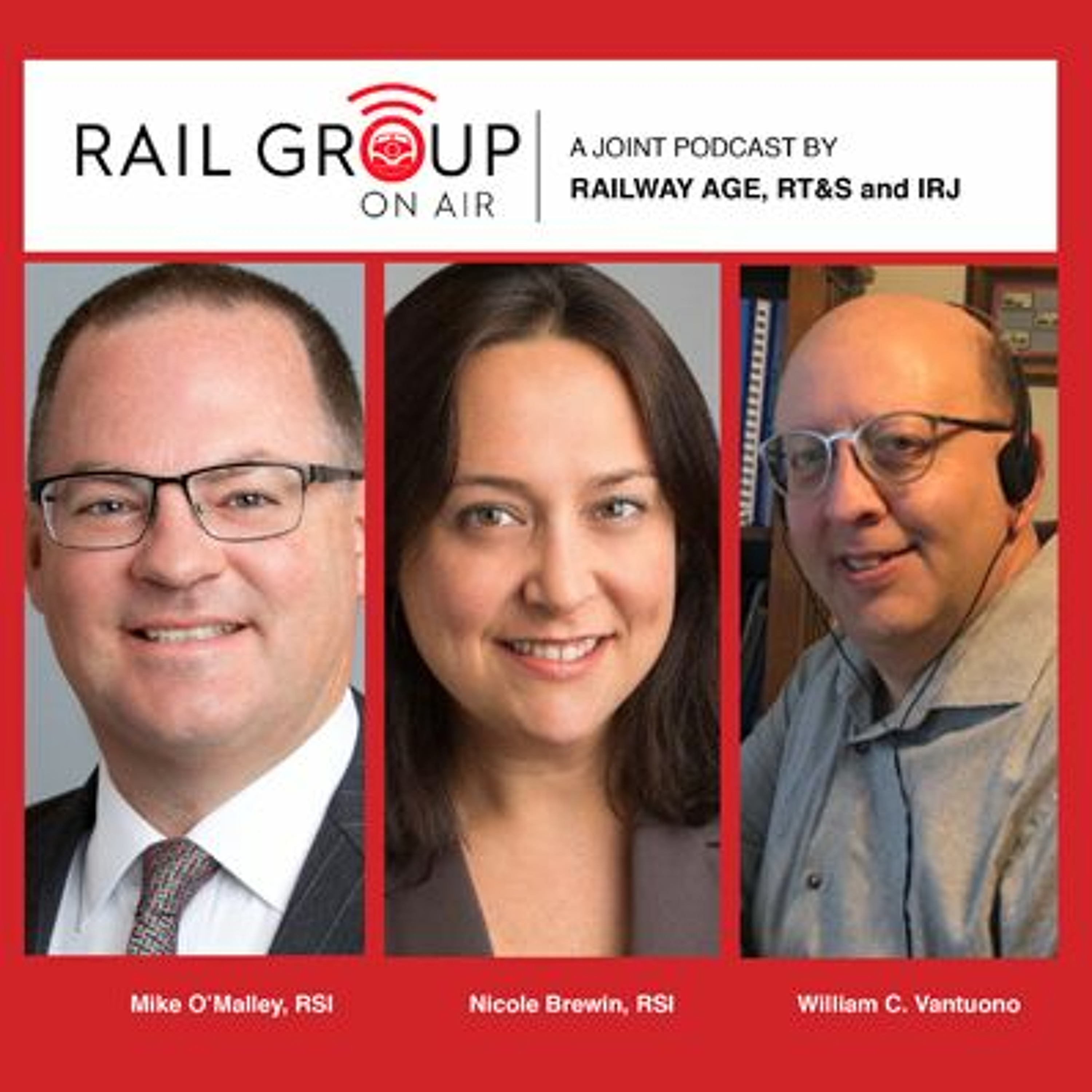 Railway Supply Institute, Mike O’Malley and Nicole Brewin, May 6 2020 episode artwork