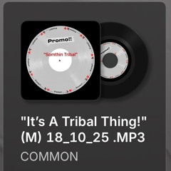 137 bpm "Somthin Tribal" (M) 18_10_25.mp3