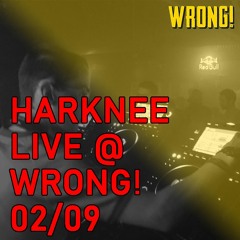 Dub + Deep Techno Mix: Harknee LIVE @ WRONG! London 02/09/23