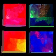 Ètude in four colors