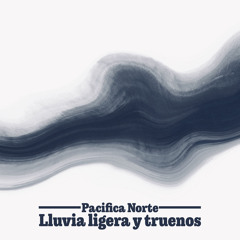Fuerte lluvia y trueno