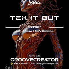 Groovecreator Live at Tek it Out @ Listen (Bklyn, Nyc) 2025