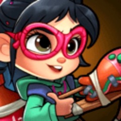 Vanellope is on Disney Heroes Battle Mode the album