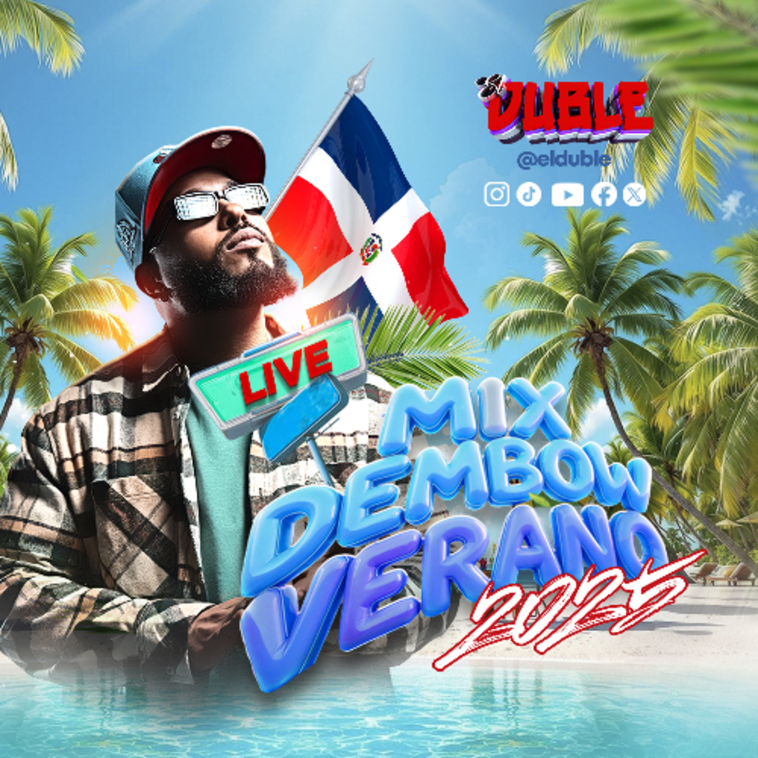 DEMBOW MIX VERANO 2025: LOS MAS PEGADOS  DEL VERANO DISCOTECA NEW YORK  @ELDUBLE  DEMBOW NUEVO Y VIEJO