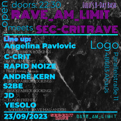 C-Crit | 23.09.23 | Rave am Limit meets SEC-CRIT Rave