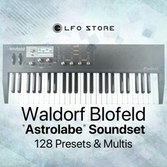 Waldorf Blofeld "Cinematica" Soundset (big demo)