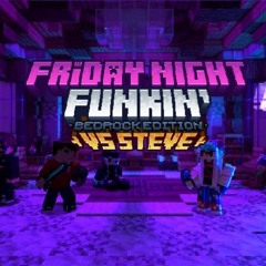 Bos by J0kers_card-FNF vs. Steve Bedrock Edition