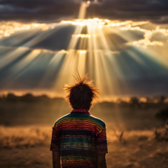 Reflections of sun on me