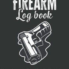 PDF Firearm Log Book | Personal Inventory Tracking and Record Book for Gun Owner