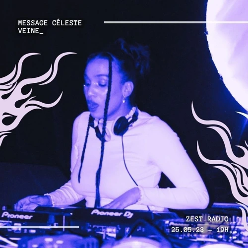 Message céleste avec veine Soundcloud podcast image for