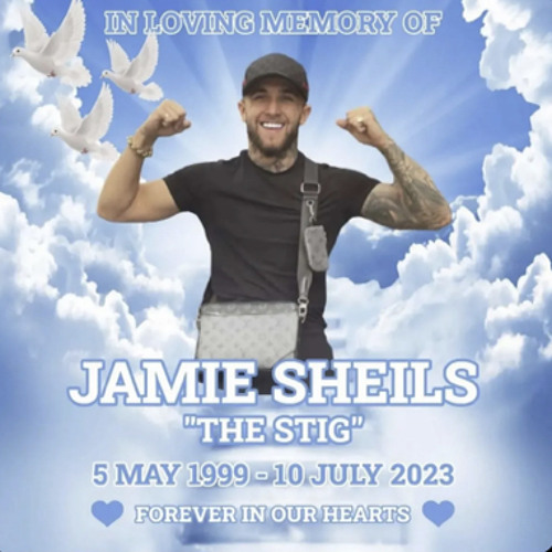 IN LOVING MEMORY OF - JAMIE SHEILS