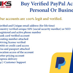 Quote by 19 Best Sites Buy Verified Paypal Accounts