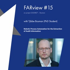 FARview#15 - Tjibbe Bosman - On the collaboration between science and practice