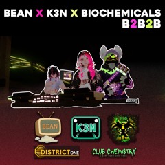 Bean, Biochemicals, K3N b2b2b @ District One, Club Chemistry (06-01-2025) Performed Live In VRChat