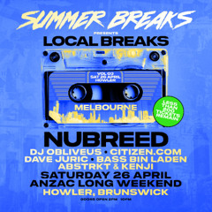 Dave Juric - Live @ Summer Breaks - ANZAC DAY - Closing Set