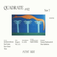 Rezo Glonti Live [QUADRATE #2 7.11.2025]